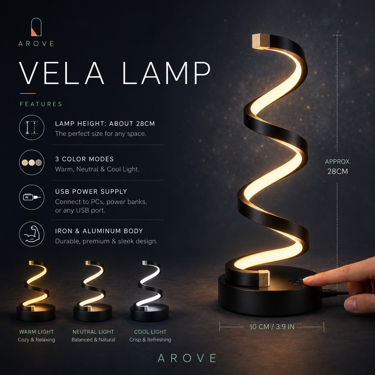 Vela Lamp